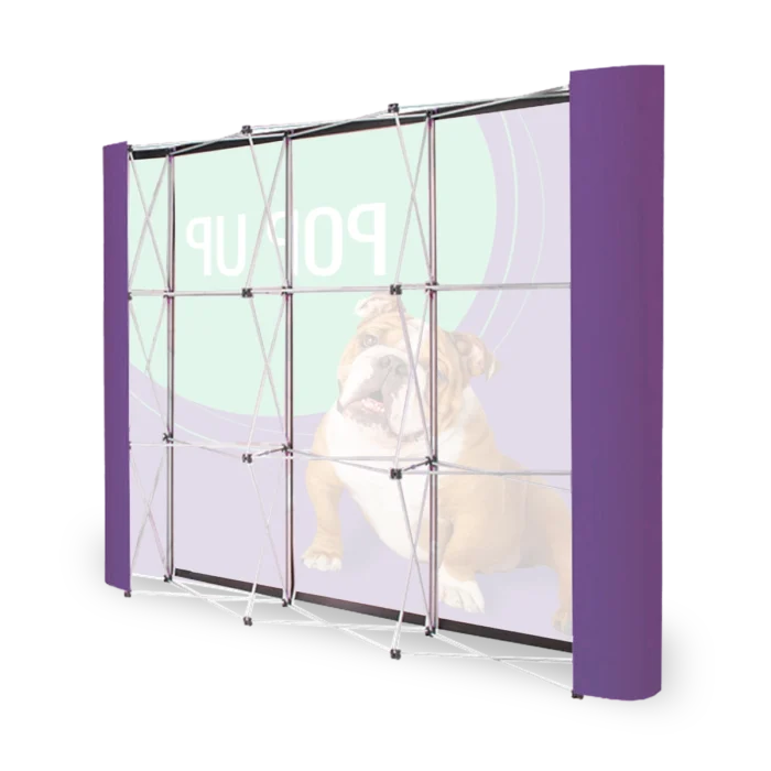 scianka-pvc-pop-up-prosta-stoisko-dobryrollup-targi-warszawa