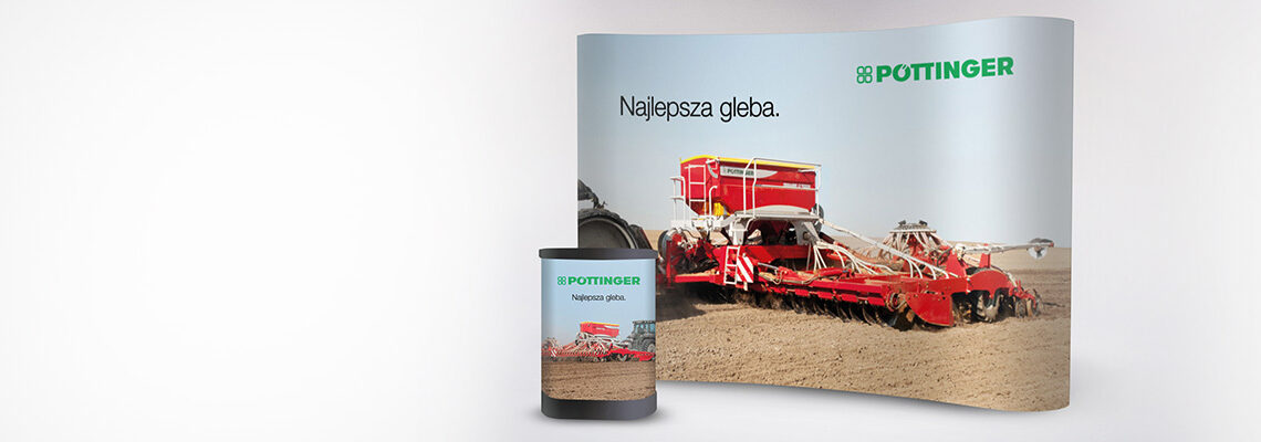 ścianki reklamowe na targi